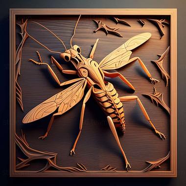 3D модель Ichneumon sarcitorius (STL)